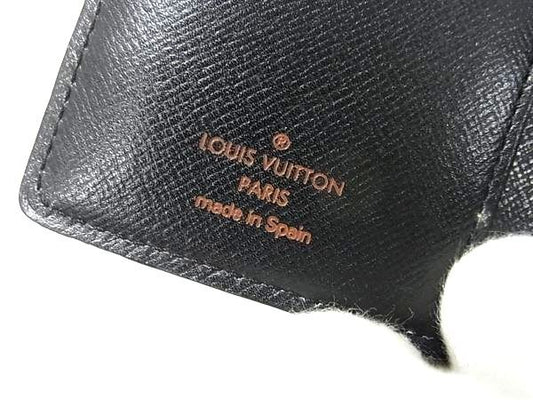 LOUIS VUITTON ヴィトン 手帳カバー アジェンダPM R20052 ノワール (ブラック) エピ ユニセックス 6穴式