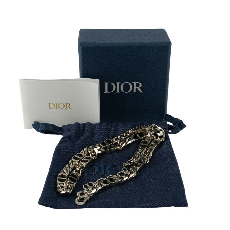 DIOR ディオール ネックレス CD ICON チェーンリンク N1574HOMMT シルバー メタル メンズ