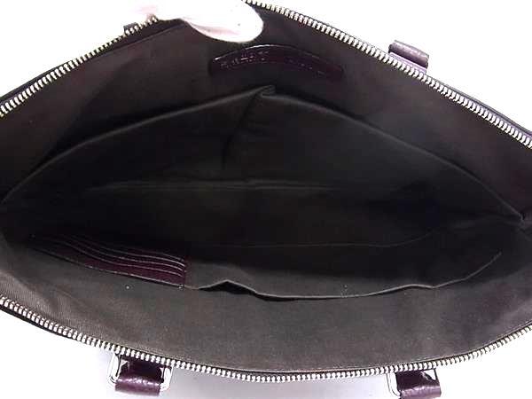 BALLY バリー ビジネスバッグ CURIUS TSP ブリーフケース ボルドー レザー ユニセックス 2WAY シルバー金具 美品