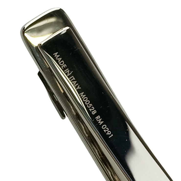 LOUIS VUITTON ルイヴィトン ネクタイピン パンス クラヴァット LV インスティンクト M00528 シルバー メタル メンズ