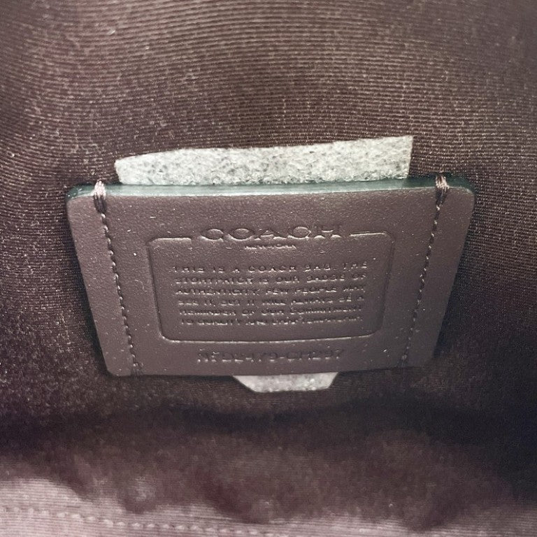 COACH コーチ ハンドバッグ ミニダーシーキャリオール CH297 ブラック ゴールド系 レザー レディース 2WAY ショルダーバッグ ゴールド金具 超美品