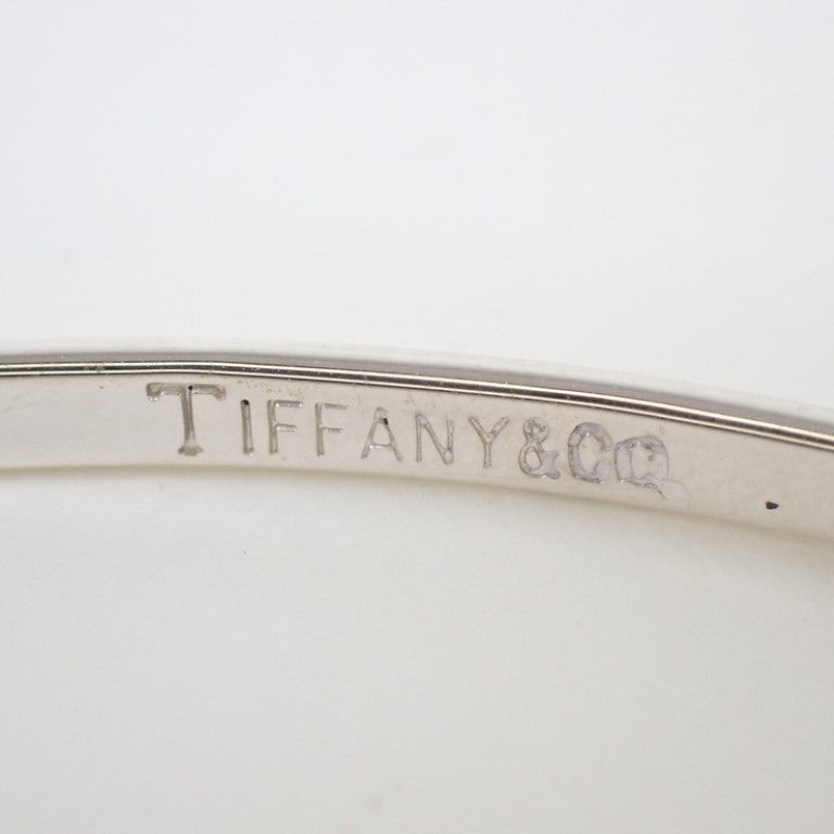 Tiffany&Co. ティファニー ブレスレット フックアンドアイバングル シルバー ゴールド系 SV925 750 レディース 美品