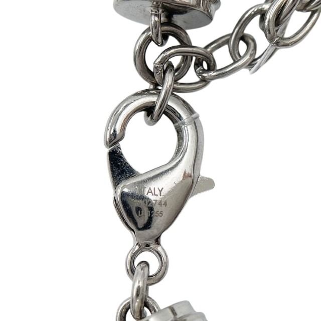 LOUIS VUITTON ルイヴィトン ブレスレット ブラスレ・LVワイヤー M02744 シルバー系 メタル ユニセックス 美品