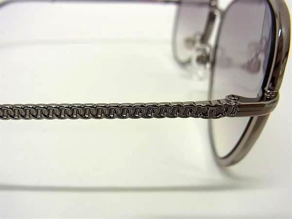 CHANEL シャネル サングラス ココマーク 2181S シルバー クリアグレーグラデーション メタル レディース 美品