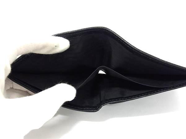 GUCCI グッチ 財布 インターロッキングG 575985 ブラック レザー メンズ シワ加工 美品