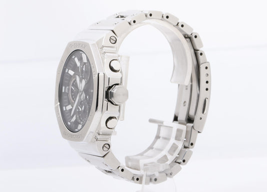 CASIO カシオ 時計 GSHOCK FULL METAL GMCB2100 SERIES GMCB2100D1AJF ブラック シルバー ステンレススチール メンズ アナログ 美品