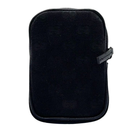 GUCCI グッチ シガレットケース GGキャンバス 115249 ブラック系 キャンバス ユニセックス 美品