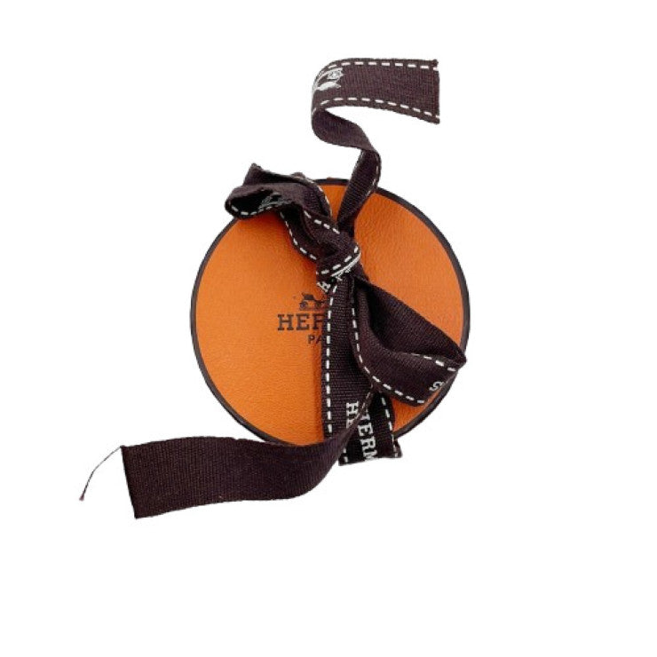 HERMES エルメス スカーフ ツイリー 062455S シトリン×ミント×カーキ シルク100% レディース リボンスカーフ 美品