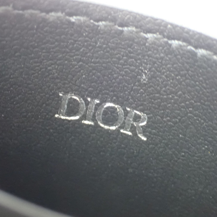 Christian Dior クリスチャンディオール カードケース グラビティ カードホルダー 2ESCH135FLG_H00N ブラック カーフスキン ユニセックス 新古未使用展示品