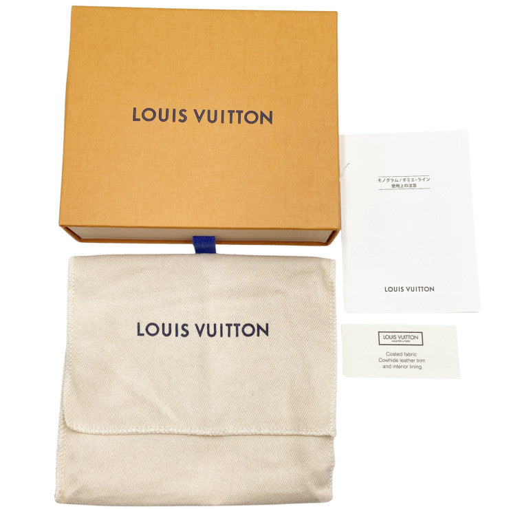 LOUIS VUITTON ルイヴィトン 三つ折り財布 ポルトフォイユ ヴィクトリーヌ M63075 ブラウン系 PVC レザー レディース シルバー金具 2018年秋冬コレクション 限定品 パッチワーク 希少 新古未使用展示品