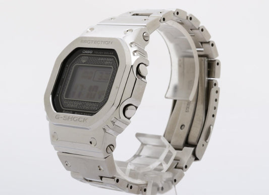 CASIO カシオ 腕時計 G-SHOCK FULL METAL 5000 SERIES GMW-B5000D-1JF ブラック シルバー系 ステンレススチール メンズ デジタル 超美品