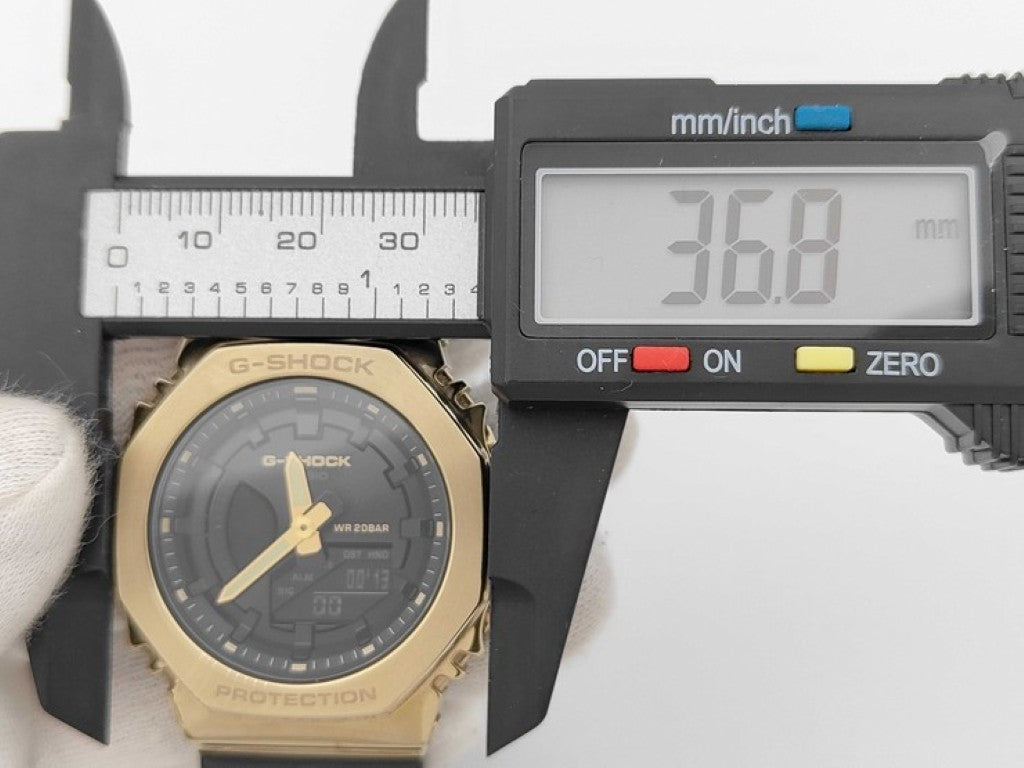 CASIO カシオ 時計 G-SHOCK ANALOG-DIGITAL WOMEN GM-S2100GB-1AJF ブラック ゴールド系 樹脂/ステンレススチール レディース アナデジ 美品