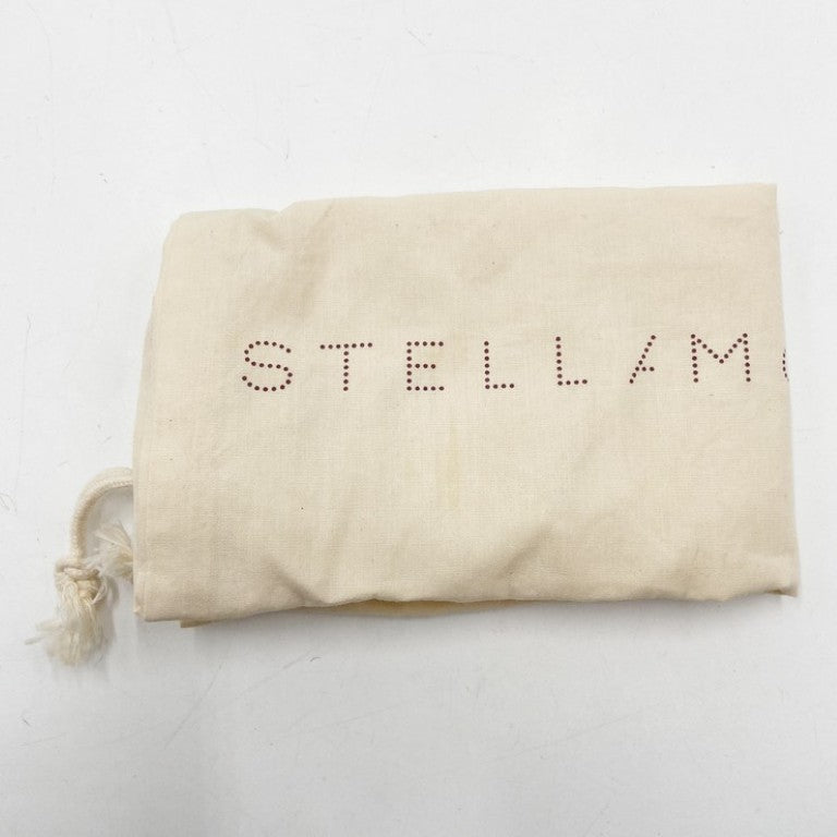 STELLA McCARTNEY ステラマッカートニー ハンドバッグ ファラベラ ブラック系 フェイクレザー レディース パール 2WAY ショルダーバッグ 美品