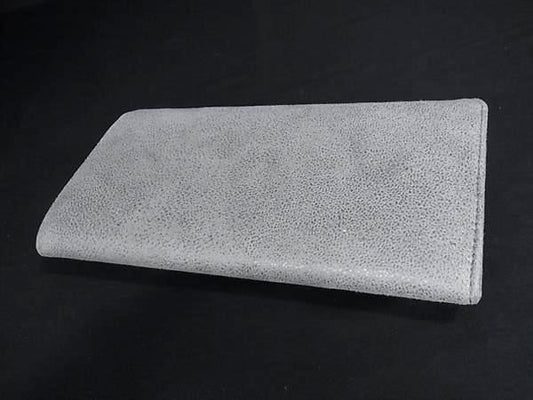 STELLA McCARTNEY ステラ マッカートニー 長財布 ファラベラ コンチネンタル ウォレット 430999 グレー系 シャギーディア ユニセックス シルバー金具 美品