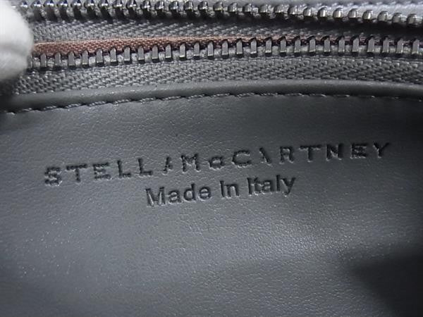 STELLA McCARTNEY ステラ マッカートニー 長財布 ファラベラ コンチネンタル ウォレット 430999 グレー系 シャギーディア ユニセックス シルバー金具 美品