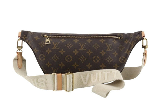 LOUIS VUITTON ルイヴィトン ボディバッグ ハイ・ライズ M46784 ブラウン系 モノグラム ユニセックス ショルダーバッグ ゴールド金具 美品