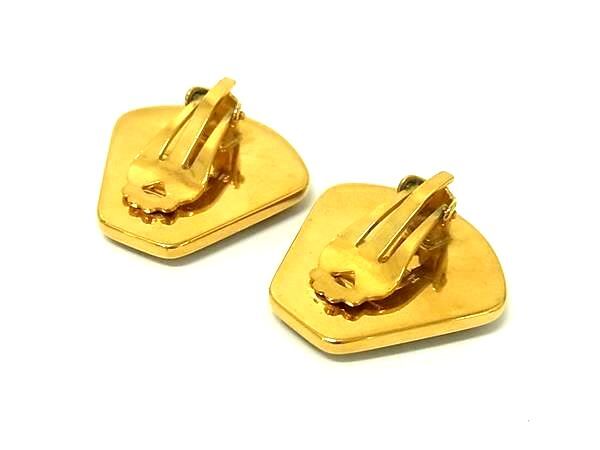 HERMES エルメス イヤリング エマイユ ゴールド マルチカラー メタル 七宝焼き レディース