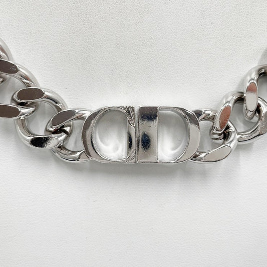 Christian Dior クリスチャンディオール ネックレス チェーンリンク N1097HOMMT シルバー メタル メンズ CDロゴ