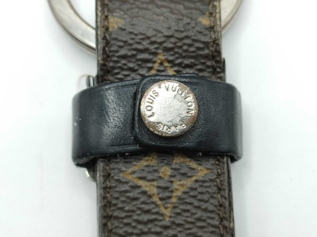 LOUIS VUITTON ルイヴィトン キーホルダー キーホルダー LV ドラゴンヌ M62709 ブラウン系 モノグラム ユニセックス シルバー金具