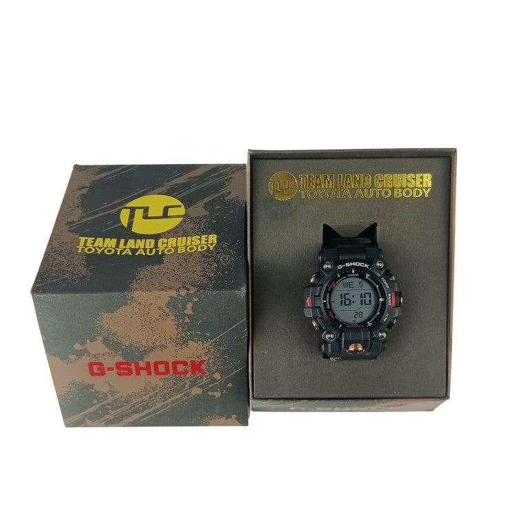 CASIO カシオ 時計 G-SHOCK TEAM LAND CRUISER TOYOTA AUTO BODYコラボ GW-9500TLC-1ER ブラック ブラウン系 樹脂(バイオマス)/ステンレススチール メンズ ソーラー電波 美品