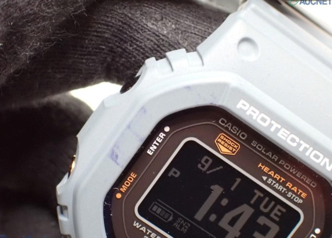 CASIO カシオ 時計 G-SHOCK G-SQUAD 5600 SERIES DW-H5600-2JR ブラック グリーン系 樹脂 樹脂バンド メンズ デジタル 美品