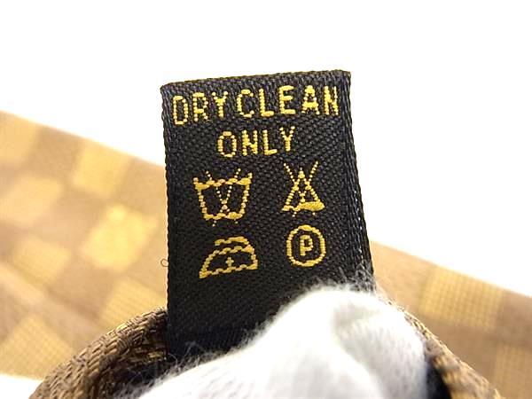 LOUIS VUITTON ルイヴィトン ネクタイ ダミエ イエロー系 シルク100% メンズ 美品