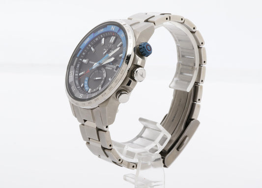 CASIO カシオ 時計 オシアナス カシャロ OCWP1000 ブラック シルバー チタン メンズ アナログ
