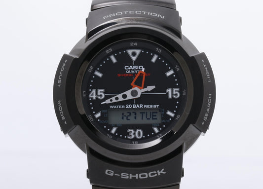 CASIO カシオ 時計 GSHOCK FULL METAL AW500 SERIES AWM5001AJF ブラック ステンレススチール メンズ デジアナ 美品