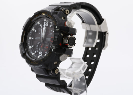 CASIO カシオ 時計 GSHOCK スカイコックピット GWA1100 ブラック 樹脂 メンズ アナログ