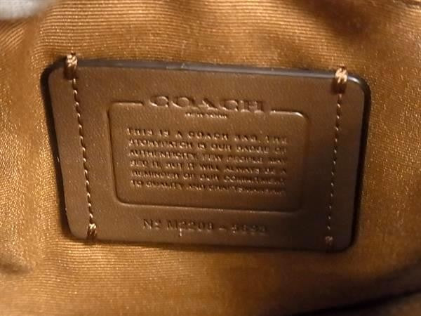 COACH コーチ トートバッグ シグネチャー 5693 ブラウン系 PVC レディース 超美品