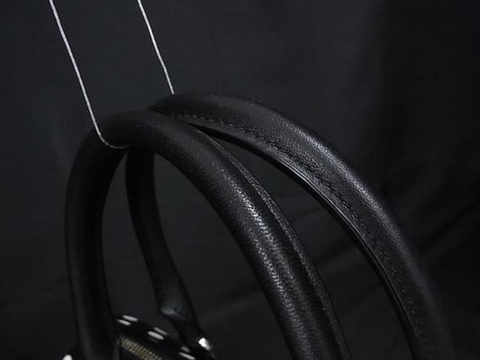 KATE SPADE ケイトスペード ハンドバッグ ディズニーコラボ ミニーマウス ブラック系×ホワイト系 レザー レディース 2WAY ゴールド金具 超美品