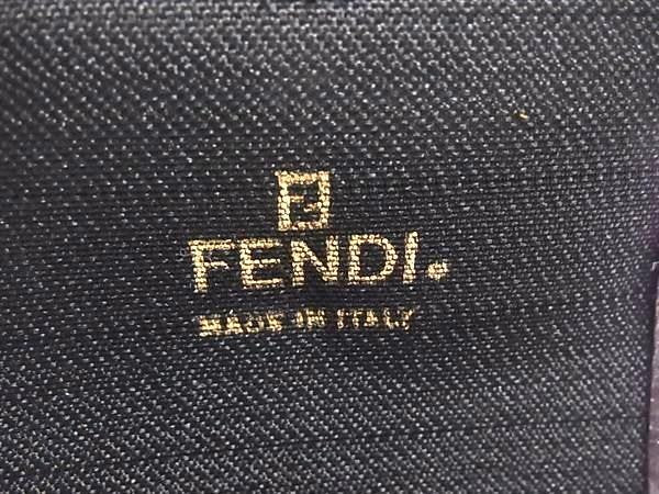FENDI フェンディ シガレットケース ペカン柄 ブラウン系 PVC×レザー ユニセックス タバコケース 超美品