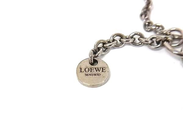 LOEWE ロエベ ネックレス シルバー ゴールド メタル レディース ハート