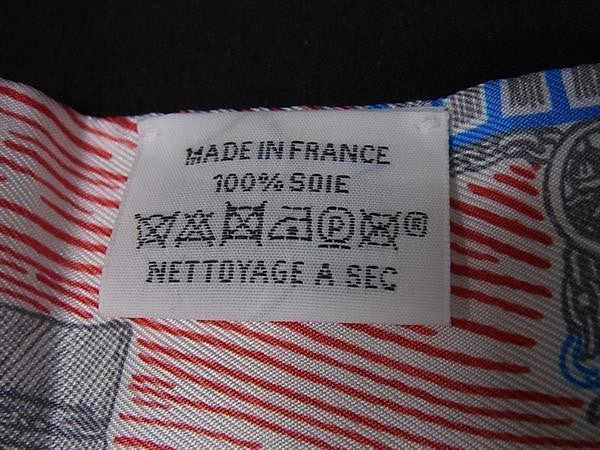 HERMES エルメス リボンスカーフ ツイリー マルチカラー シルク100% レディース SUPER SILK QUEST スーパー シルク クエスト 超美品