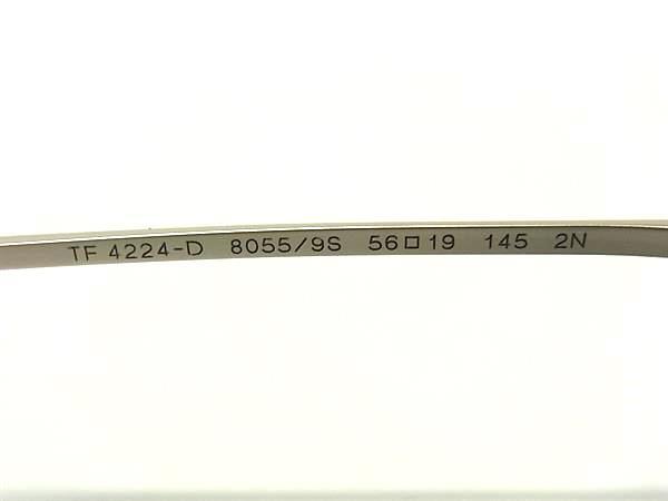 TIFFANY&Co ティファニー サングラス TF4224D ブラック クリアブルーグラデーション メタル ユニセックス 美品