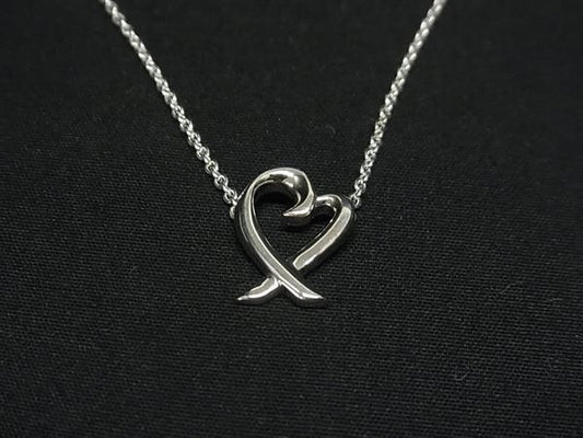 Tiffany&Co. ティファニー ネックレス パロマピカソ ラビングハート シルバー系 SV925 レディース 新品未使用展示品