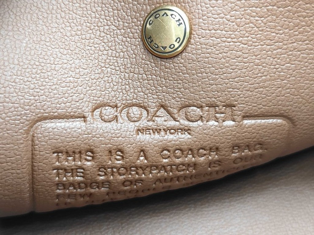 COACH コーチ ショルダーバッグ ブリーカー バケットバッグ CCW84 ブラウン系 スエード レディース 新品未使用展示品