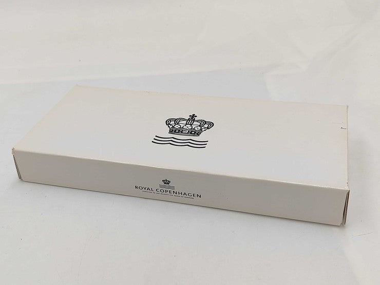 ROYAL COPENHAGEN ロイヤルコペンハーゲン 洋食器 ブルーパルメッテ ブロッサム ロングトレー 28CM ホワイト ブルー系 磁器(ポーセリン) ユニセックス 長皿 盛皿 新品未使用展示品