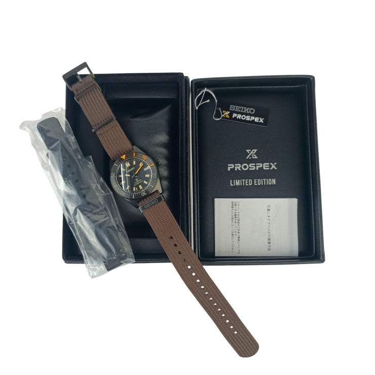 SEIKO セイコー 時計 プロスペックスブラックシリーズ1968 6R35-01X0 SBDC153 ブラック文字盤系 SS ナイロン メンズ 限定5500本 新品未使用展示品