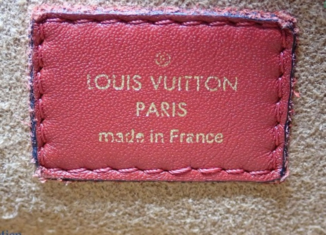 LOUIS VUITTON ルイヴィトン ハンドバッグ テュイルリートート M41456 ブラウン ブラック レッド系 モノグラム レディース 2WAY ショルダーバッグ ゴールド金具 美品