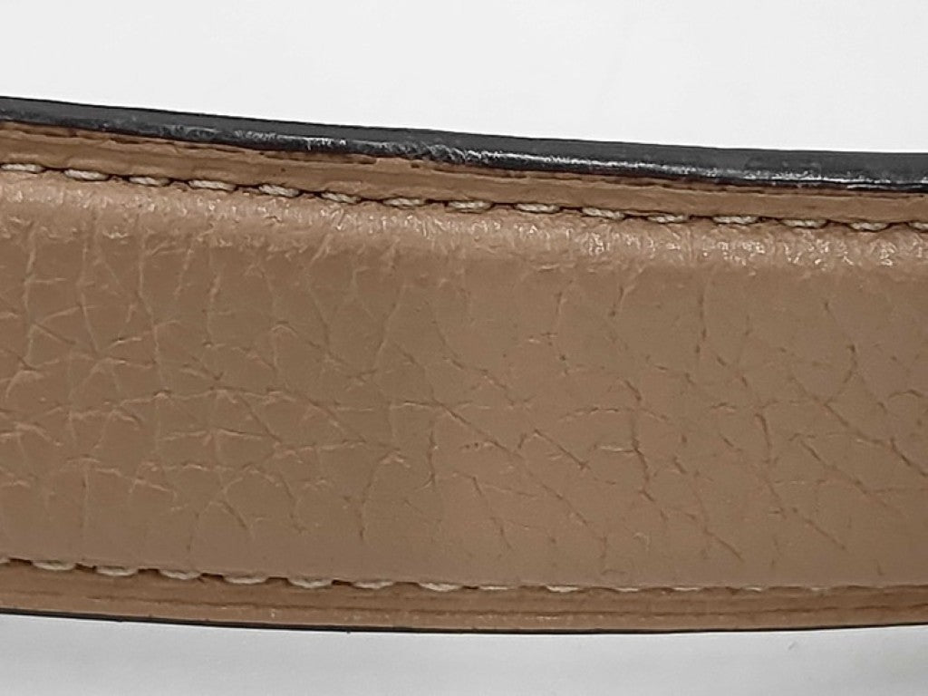COACH コーチ ショルダーバッグ チャーリー ショルダーバッグ 55200 ベージュ系 レザー レディース シルバー金具 美品
