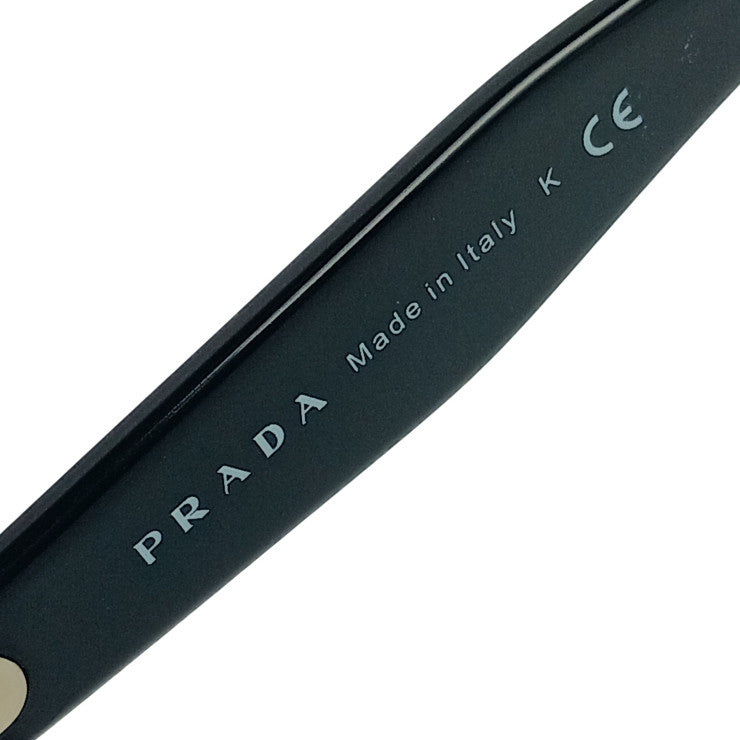 PRADA プラダ サングラス SPR04U ブラック系 アセテート レディース シルバー金具 新品未使用展示品