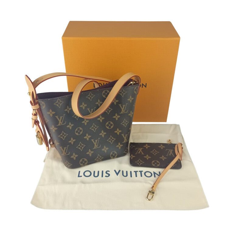 LOUIS VUITTON ルイヴィトン ショルダーバッグ オール インBB M12925 ブラウン系 モノグラム レディース ゴールド金具 超美品