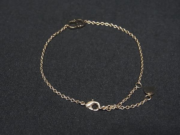 ChristianDior クリスチャンディオール ブレスレット クレール ディー リュヌ ゴールド メタル レディース ラインストーン 超美品