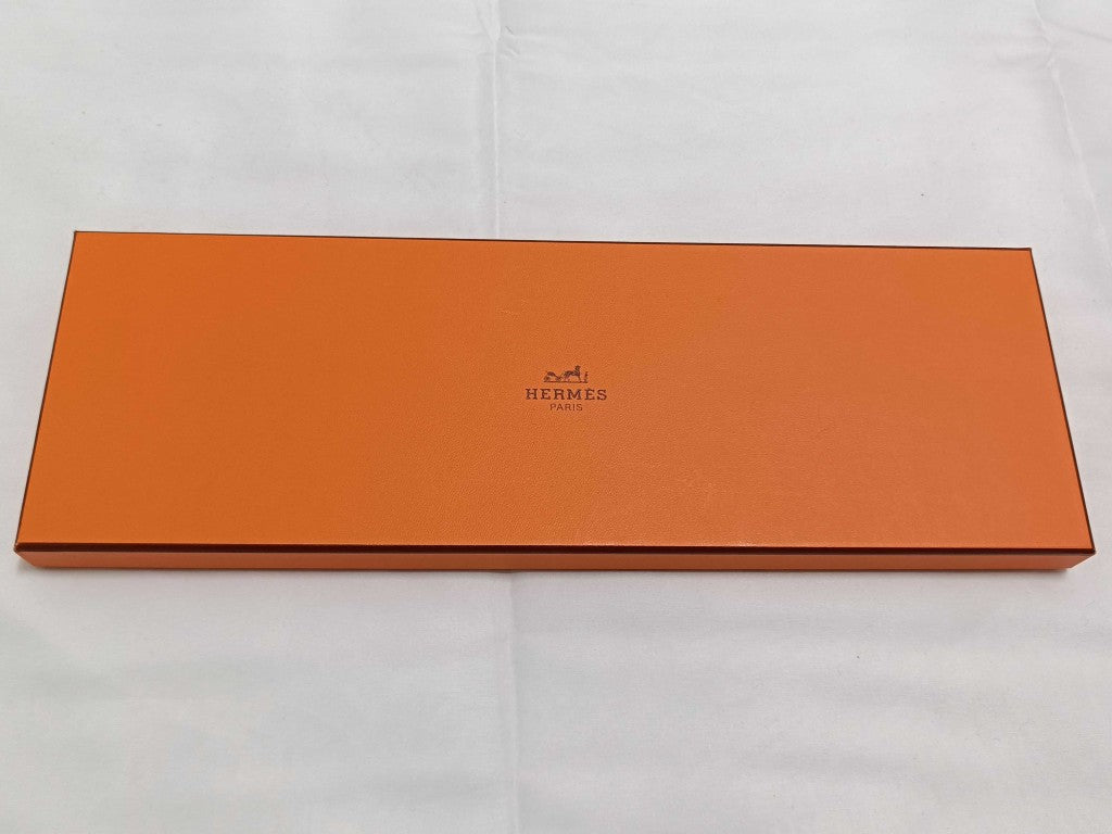 HERMES エルメス ネクタイ レッド ブルー シルク100% メンズ 新品未使用展示品