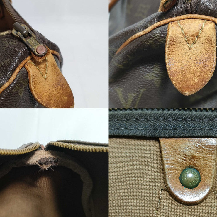LOUIS VUITTON ルイヴィトン ハンドバッグ スピーディ30 M41108 ブラウン モノグラム・キャンバス レディース ミニボストンバッグ ゴールド金具