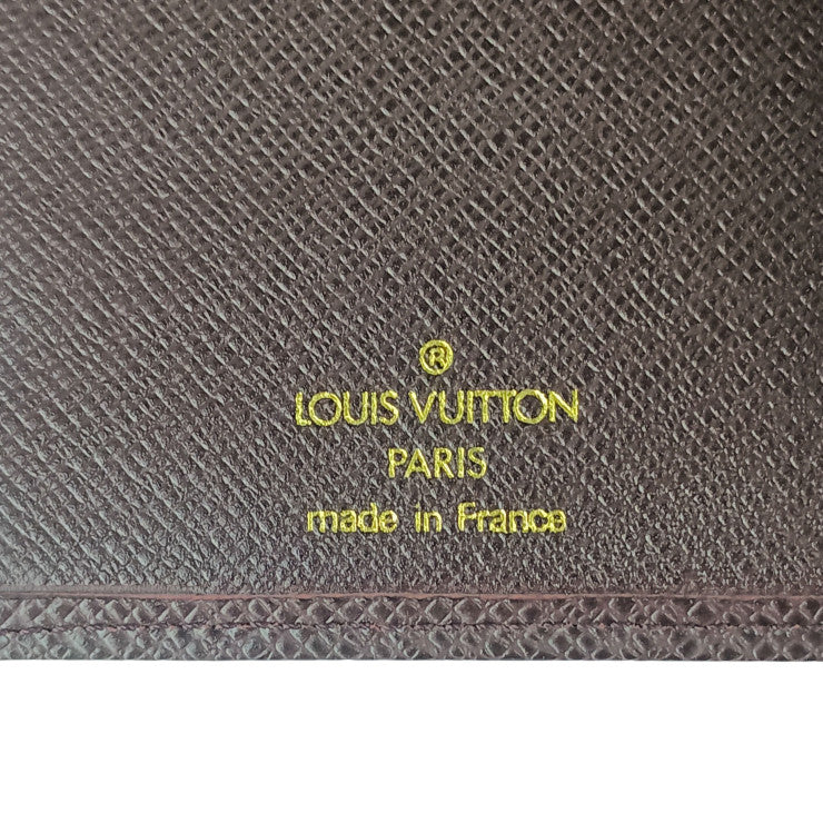 LOUIS VUITTON ルイヴィトン 長財布 タイガ ポルト 14 カルト クレディ M30406 アカジュー系 レザー メンズ 札入れ 超美品
