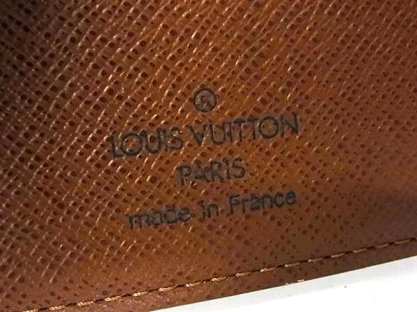 LOUIS VUITTON ルイヴィトン 手帳カバー アジェンダ ミニ R20007 ブラウン モノグラム ユニセックス 美品