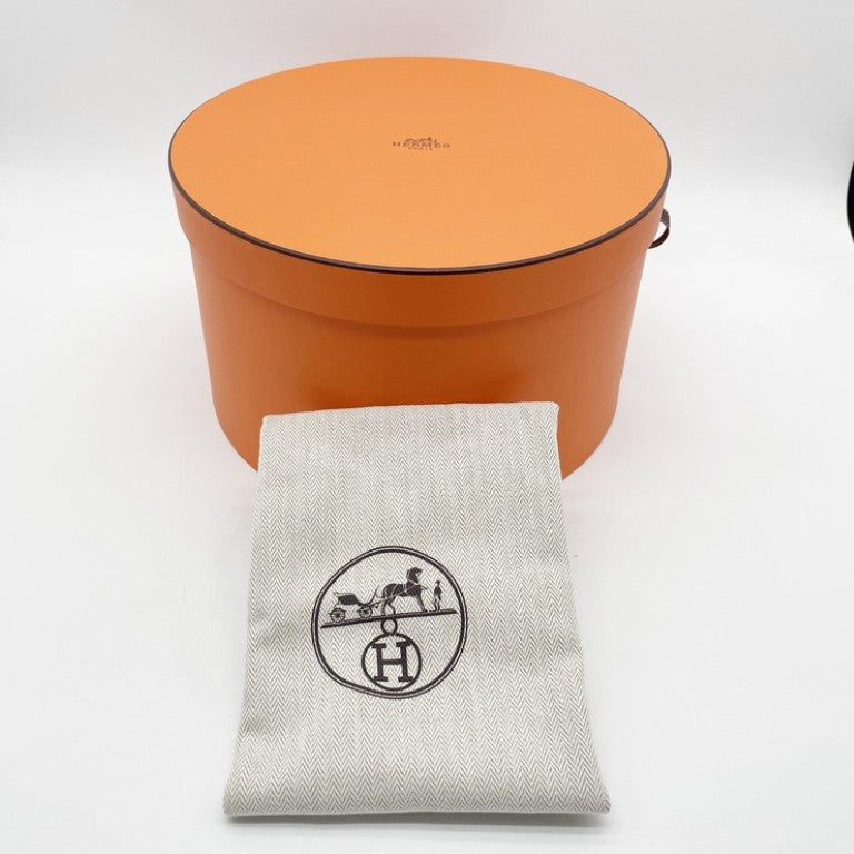 HERMES エルメス 帽子 ディヴィス ブルー系 コットン ユニセックス キャスケット 新品未使用展示品
