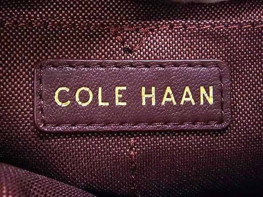 COLE HAAN コールハーン ハンドバッグ キルテッド パフトート レザー ボルドー レディース 2WAY 超美品